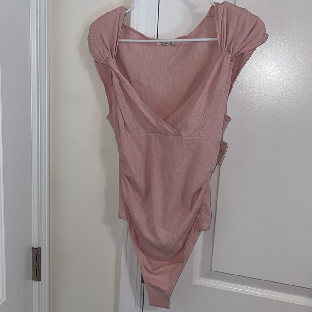 Free People Body Suit Pink